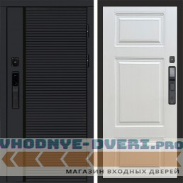 Дверь  Termo Door  Smart (Смарт) Black Line Лион Лиственница